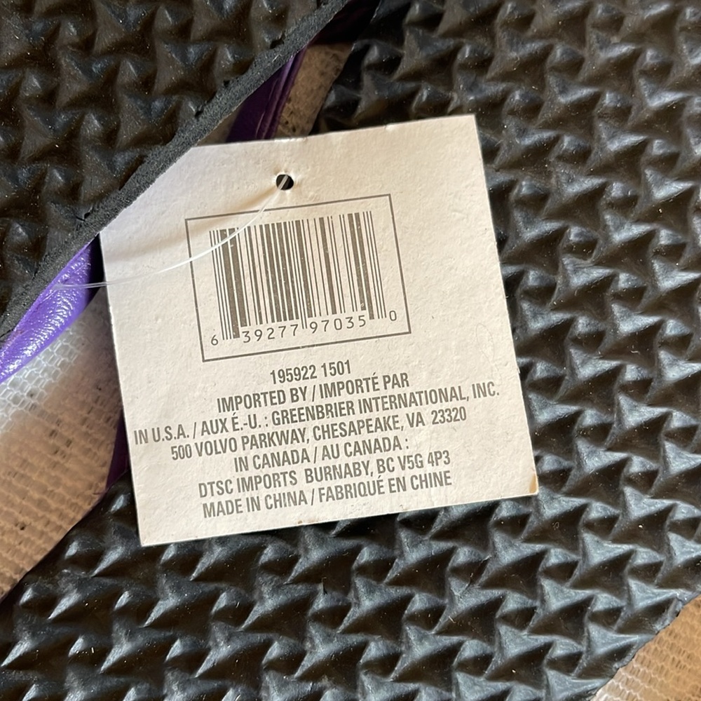 Lot of 4, Brand new no brand.4 different colors casual flip-flops. All sz 7/8 - Picture 7 of 11